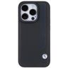 BMW BMHCP15L22RBDK iPhone 15 Pro 6.1" czarny/black hardcase Leather Blue Dots na NearMe.pl