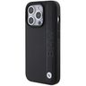 BMW BMHCP15L22RDPK iPhone 15 Pro 6.1"czarny/black hardcase Leather Textured & Stripe na NearMe.pl