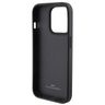 BMW BMHCP15L22RDPK iPhone 15 Pro 6.1"czarny/black hardcase Leather Textured & Stripe na NearMe.pl