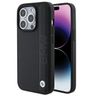 BMW BMHCP15X22RDPK iPhone 15 Pro Max 6.7" czarny/black hardcase Leather Textured & Stripe na NearMe.pl