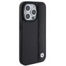 BMW BMHCP15X22RDPK iPhone 15 Pro Max 6.7" czarny/black hardcase Leather Textured & Stripe na NearMe.pl