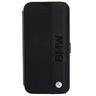 BMW BMBKP15S22RDPK iPhone 15 / 14 / 13 6.1" czarny/black bookcase Leather Textured & Stripe na NearMe.pl