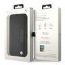 BMW BMBKP15S22RDPK iPhone 15 / 14 / 13 6.1" czarny/black bookcase Leather Textured & Stripe na NearMe.pl