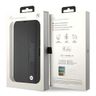 BMW BMBKP15L22RDPK iPhone 15 Pro 6.1"czarny/black bookcase Leather Textured & Stripe na NearMe.pl