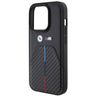 BMW BMHCP15L22NSTB iPhone 15 Pro 6.1" czarny/black Stamped Tricolor Stripe na NearMe.pl