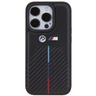 BMW BMHCP15X22NSTB iPhone 15 Pro Max6.7" czarny/black Stamped Tricolor Stripe na NearMe.pl