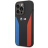 BMW BMHCP15L22SCSK iPhone 15 Pro 6.1"czarny/black Silicone Blue&Red Stripes M Collection na NearMe.pl