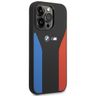BMW BMHCP15L22SCSK iPhone 15 Pro 6.1"czarny/black Silicone Blue&Red Stripes M Collection na NearMe.pl