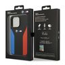 BMW BMHCP15L22SCSK iPhone 15 Pro 6.1"czarny/black Silicone Blue&Red Stripes M Collection na NearMe.pl