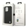 BMW BMHCP15LSILBK iPhone 15 Pro 6.1" czarny/black Silicone Metal Logo na NearMe.pl