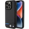 BMW BMHMP15L22NBCK iPhone 15 Pro 6.1" czarny/black hardcase Leather Carbon MagSafe na NearMe.pl