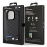 BMW BMHMP15L22NBCK iPhone 15 Pro 6.1" czarny/black hardcase Leather Carbon MagSafe na NearMe.pl