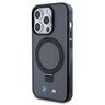 BMW BMHMP15XURSK iPhone 15 Pro Max 6.7" czarny/black hardcase Ring Stand M Collection MagSafe na NearMe.pl