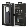 BMW BMHCP15LGSPCCK iPhone 15 Pro 6.1" czarny/black hardcase Grip Stand Smooth & Carbon na NearMe.pl