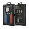 BMW BMHCP15X22SCSK iPhone 15 Pro Max6.7" czarny/black Silicone Blue&Red Stripes M Collection na NearMe.pl