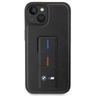 Etui BMW BMHCP15S22GSLK iPhone 15 / 14 / 13 6.1" czarny/black hardcase Grip Hot Stamp na NearMe.pl