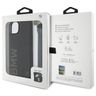 BMW BMHCP15S23RMRLK iPhone 15 / 14 / 13 6.1" czarny/black hardcase Signature Leather Wordmark Cord na NearMe.pl