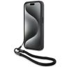 BMW BMHCP15L23RMRLK iPhone 15 Pro 6.1" czarny/black hardcase Signature Leather Wordmark Cord na NearMe.pl