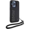 BMW BMHCP15X23RMRLK iPhone 15 Pro Max 6.7" czarny/black hardcase Signature Leather Wordmark Cord na NearMe.pl