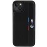 BMW BMHCP15S23PUPVK iPhone 15 / 14 / 13 6.1" czarny/black hardcase Perforated Tricolor Line na NearMe.pl