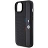 BMW BMHCP15M23PUPVK iPhone 15 Plus / 14 Plus 6.7" czarny/black hardcase Perforated Tricolor Line na NearMe.pl