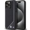 BMW BMHMP15X23PUCPK iPhone 15 Pro Max 6.7" czarny/black hardcase Perforated Twisted Line MagSafe na NearMe.pl