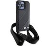 BMW BMHCP15X23PSCCK iPhone 15 Pro Max 6.7" czarny/black hardcase M Edition Carbon Stripe & Strap na NearMe.pl