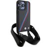 BMW BMHCP15X23PSVTK iPhone 15 Pro Max 6.7" czarny/black hardcase M Edition Carbon Tricolor Lines & Strap na NearMe.pl