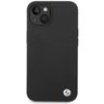 BMW BMHCP15SSILBK iPhone 15 / 14 / 13 6.1" czarny/black hardcase Silicone Metal Logo na NearMe.pl