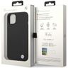 BMW BMHCP15SSILBK iPhone 15 / 14 / 13 6.1" czarny/black hardcase Silicone Metal Logo na NearMe.pl
