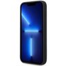 BMW BMHCP15S22SDTK iPhone 15 / 14 / 13 6.1" czarny/black hardcase M Silicone Tricolor Lines na NearMe.pl