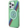 BMW BMHMP15LHDTN iPhone 15 Pro 6.1" zielony/green hardcase M Tricolor Stripes MagSafe na NearMe.pl