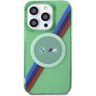 BMW BMHMP15LHDTN iPhone 15 Pro 6.1" zielony/green hardcase M Tricolor Stripes MagSafe na NearMe.pl