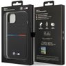 BMW BMHMP15S22SMPK iPhone 15 / 14 / 13 6.1" czarny/black hardcase M Silicone Pattern MagSafe na NearMe.pl