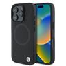 BMW BMHMP16L23RTPK iPhone 16 Pro 6.3" czarny/black hardcase Sign Leather Half Textured And Circle MagSafe na NearMe.pl