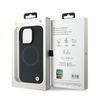 BMW BMHMP16L23RTPK iPhone 16 Pro 6.3" czarny/black hardcase Sign Leather Half Textured And Circle MagSafe na NearMe.pl