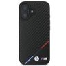 BMW BMHMP16M23PUDTK iPhone 16 Plus 6.7" czarny/black hardcase Carbon Tricolor Line MagSafe na NearMe.pl