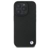 BMW BMHMP16X23RDDK iPhone 16 Pro Max 6.9" czarny/black hardcase Sign Leather Diamond Metal Logo MagSafe na NearMe.pl