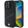 BMW BMHMP16L23RDCLK iPhone 16 Pro 6.3" czarny/black hardcase Sign Leather Textured And Line MagSafe na NearMe.pl