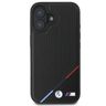 BMW BMHMP16S23PUPDK iPhone 16 6.1" czarny/black hardcase M Perforated Tricolor Line MagSafe na NearMe.pl
