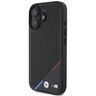 BMW BMHMP16M23PUPDK iPhone 16 Plus 6.7" czarny/black hardcase M Perforated Tricolor Line MagSafe na NearMe.pl