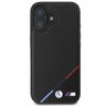BMW BMHMP16M23PUPDK iPhone 16 Plus 6.7" czarny/black hardcase M Perforated Tricolor Line MagSafe na NearMe.pl