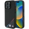BMW BMHMP16L23PUPDK iPhone 16 Pro 6.3" czarny/black hardcase M Perforated Tricolor Line MagSafe na NearMe.pl