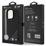 BMW BMHMP16L23PUPDK iPhone 16 Pro 6.3" czarny/black hardcase M Perforated Tricolor Line MagSafe na NearMe.pl
