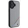 BMW BMHMP16S23PUPDG iPhone 16 6.1" szary/grey hardcase M Perforated Tricolor Line MagSafe na NearMe.pl