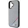 BMW BMHMP16S23PUPDG iPhone 16 6.1" szary/grey hardcase M Perforated Tricolor Line MagSafe na NearMe.pl