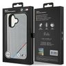 BMW BMHMP16S23PUPDG iPhone 16 6.1" szary/grey hardcase M Perforated Tricolor Line MagSafe na NearMe.pl