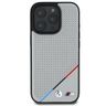BMW BMHMP16L23PUPDG iPhone 16 Pro 6.3" szary/grey hardcase M Perforated Tricolor Line MagSafe na NearMe.pl