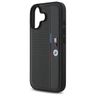 BMW BMHCP16S23PUPVA iPhone 16 6.1" antracyt/anthracite hardcase M Perforated Tricolor Detail Line na NearMe.pl