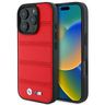 BMW BMHMP16L23PUSPR iPhone 16 Pro 6.3" czerwony/red hardcase M Perforated And Stitched Line MagSafe na NearMe.pl